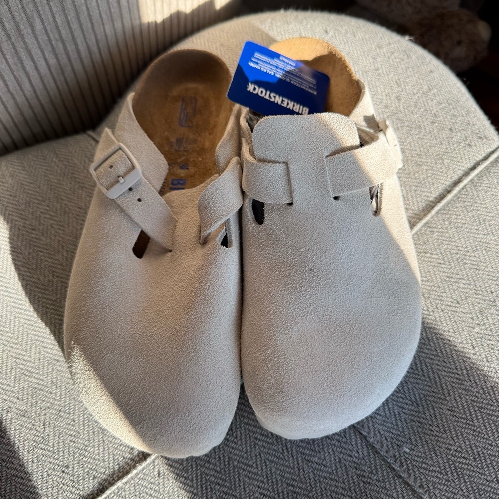Boston Suede Leather Shoe - Picture 3 of 8